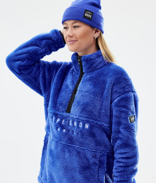 Fleece Sweater For Women Cobalt Blue