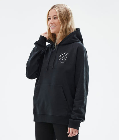 Hoodie Women 2X-Up Black