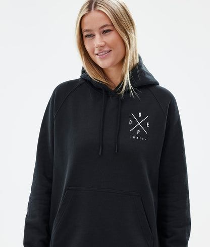 Hoodie Women 2X-Up Black
