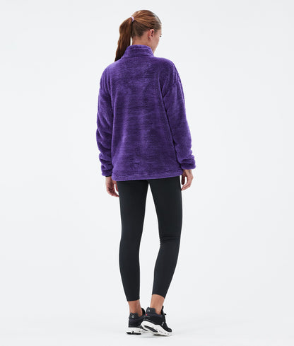 Fleece Sweater For Women Vivid Purple