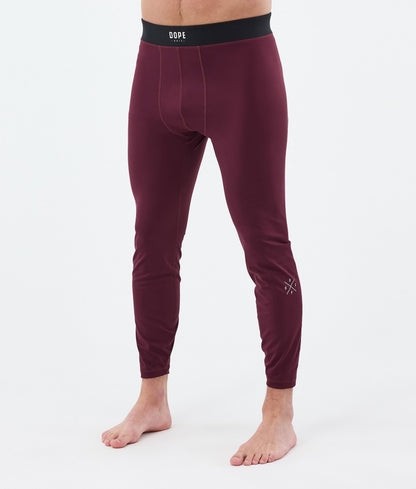 Base Layer Pant For Men 2X-Up Burgundy