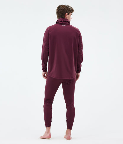 Base Layer Top For Men 2X-Up Burgundy