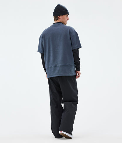 Fleece Sweater For Men Metal Blue