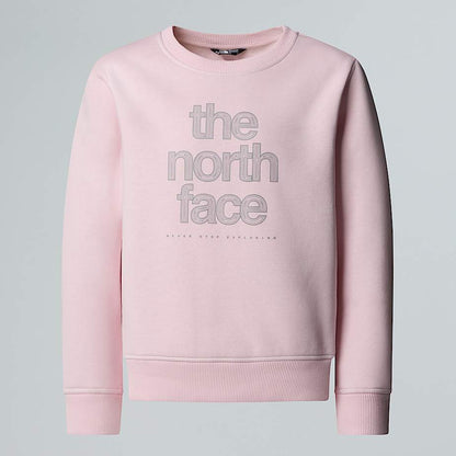 Girls' Reflective Logo Relaxed Sweatshirt