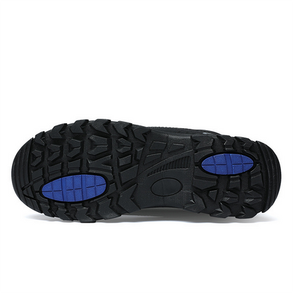 (Limited Time 70% Discount Event) Men's 2024 Winter New Ankle Support Wide Toe Snow Boots Orthopedic Arch Support Warm Anti-puncture Waterproof Non-slip Hiking Boots